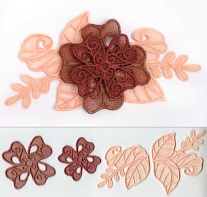 Floral Fascinator (Lace) - Image 2