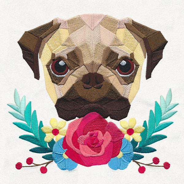 Floral Pug - Image 4