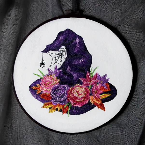 Floral Witch Hat - Image 6