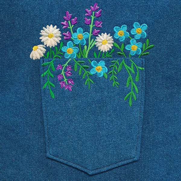 Flourish and Grow Flowers Pocket - Image 2