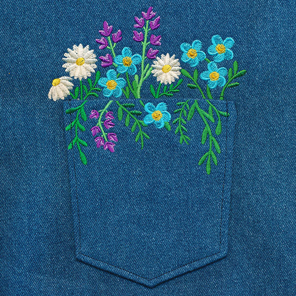 Flourish and Grow Flowers Pocket - Image 4