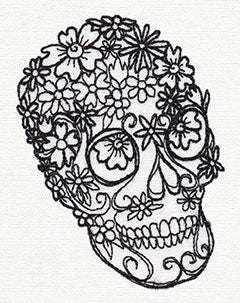 Flower Skull - Image 3