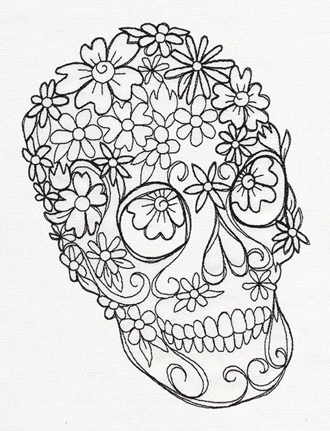 Flower Skull - Image 4