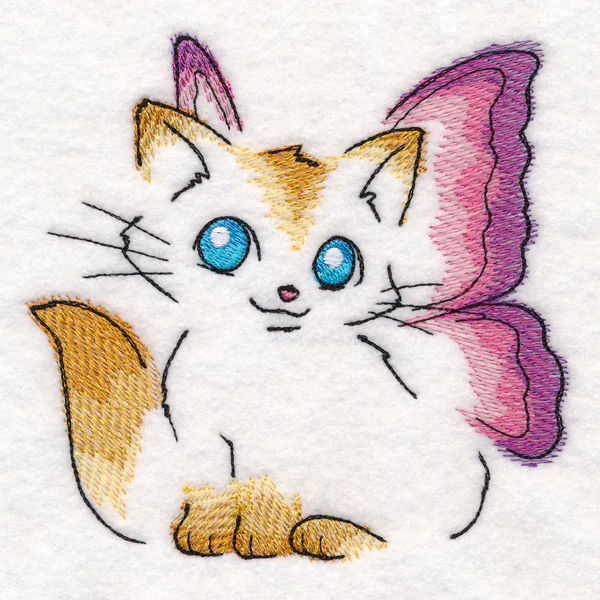 Fluffy Faerie Kitty - Image 3