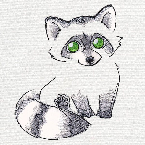 Fluffy Fauna - Raccoon - Image 2