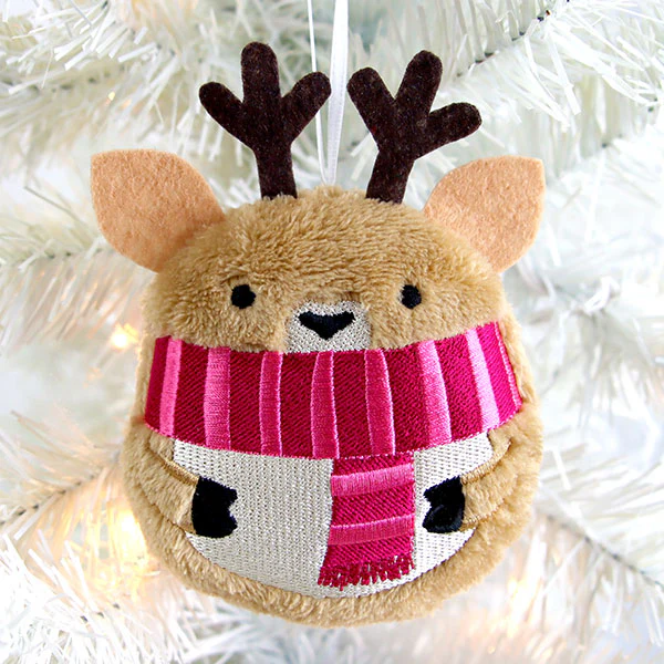 Fluffy & Festive Reindeer (In-the-Hoop) - Image 5