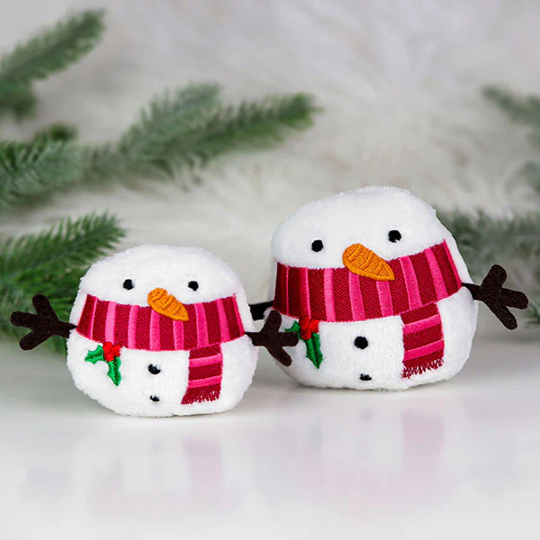 Fluffy & Festive Snowman (In-the-Hoop) - Image 4