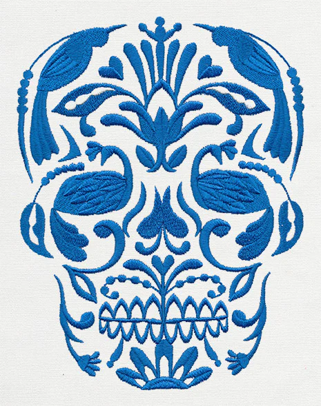 Folk Spring Skull - Image 2