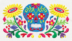 Folklorico - Calavera Rectangle - Image 3