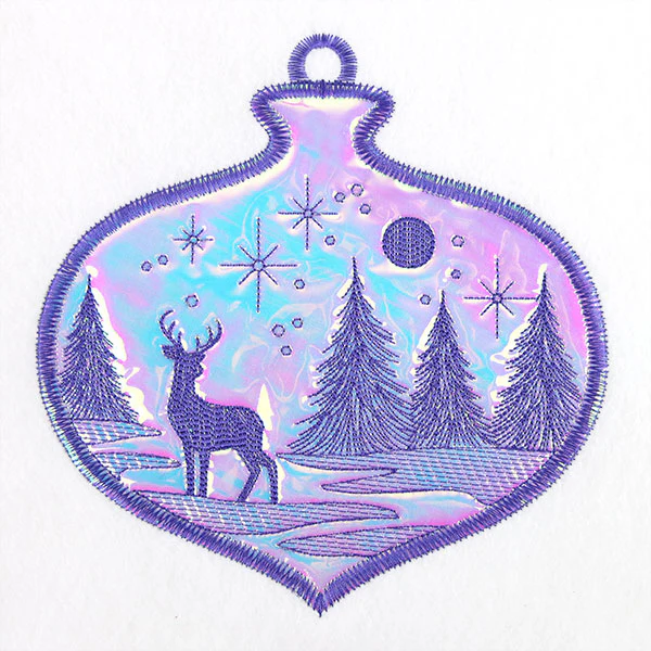 Forest Ornament Silhouette (Applique) (Mylar) - Image 7