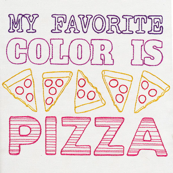 Fresh Tees - My Favorite Color Is Pizza - Image 10