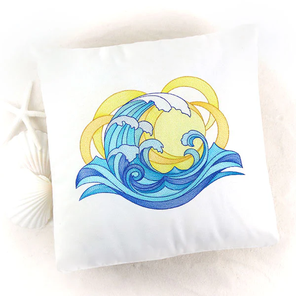 From Day to Night Ocean Wave Sun and Moon Feature - Image 6
