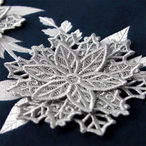Frosted Snowflake Flower (Layered Lace) - Image 3