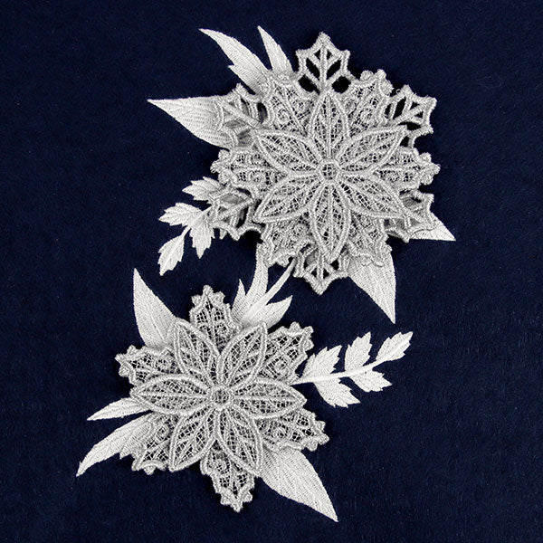 Frosted Snowflake Flower (Layered Lace) - Image 4