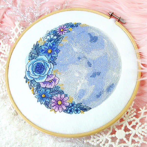 Full Moon in Flowers - Image 4