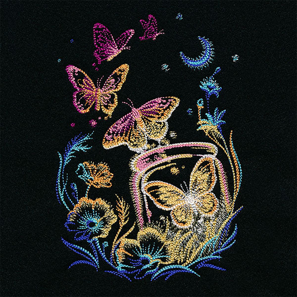 Garden Radiance at Night - Image 5