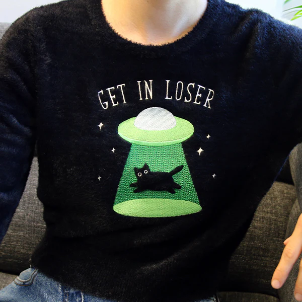 Get in Loser Cat (Embossed) - Image 2