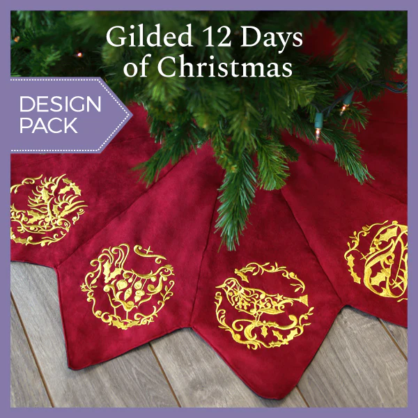 Gilded 12 Days of Christmas (Design Pack) - Image 3