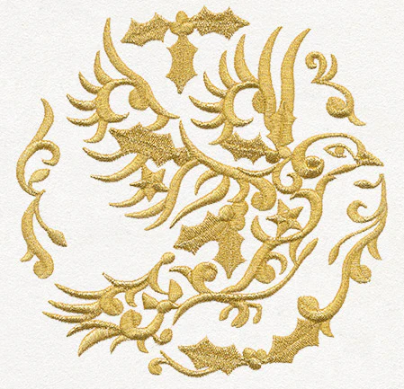 Gilded 12 Days of Christmas - Turtle Dove - Image 3