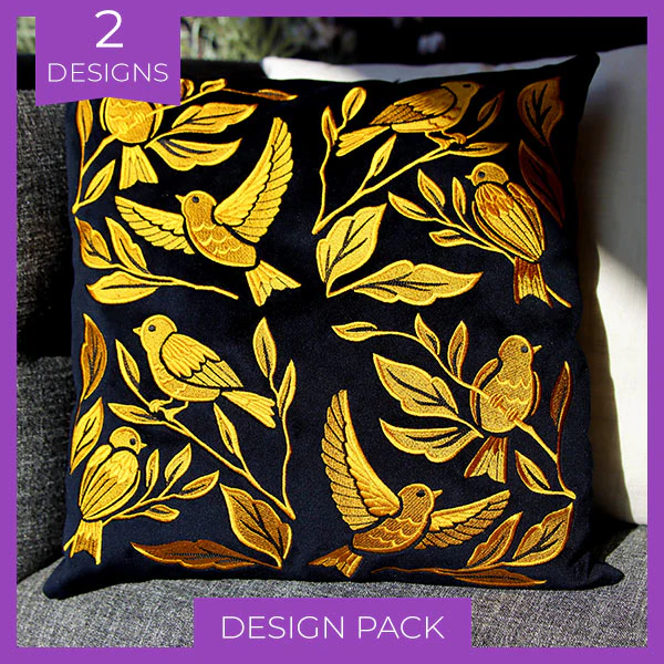 Gilded Birds & Botanicals Design Pack - Image 10