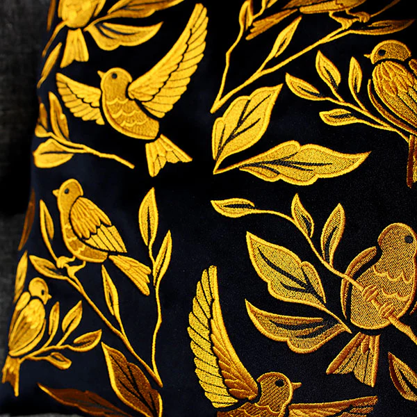 Gilded Birds & Botanicals Square 1 - Image 6