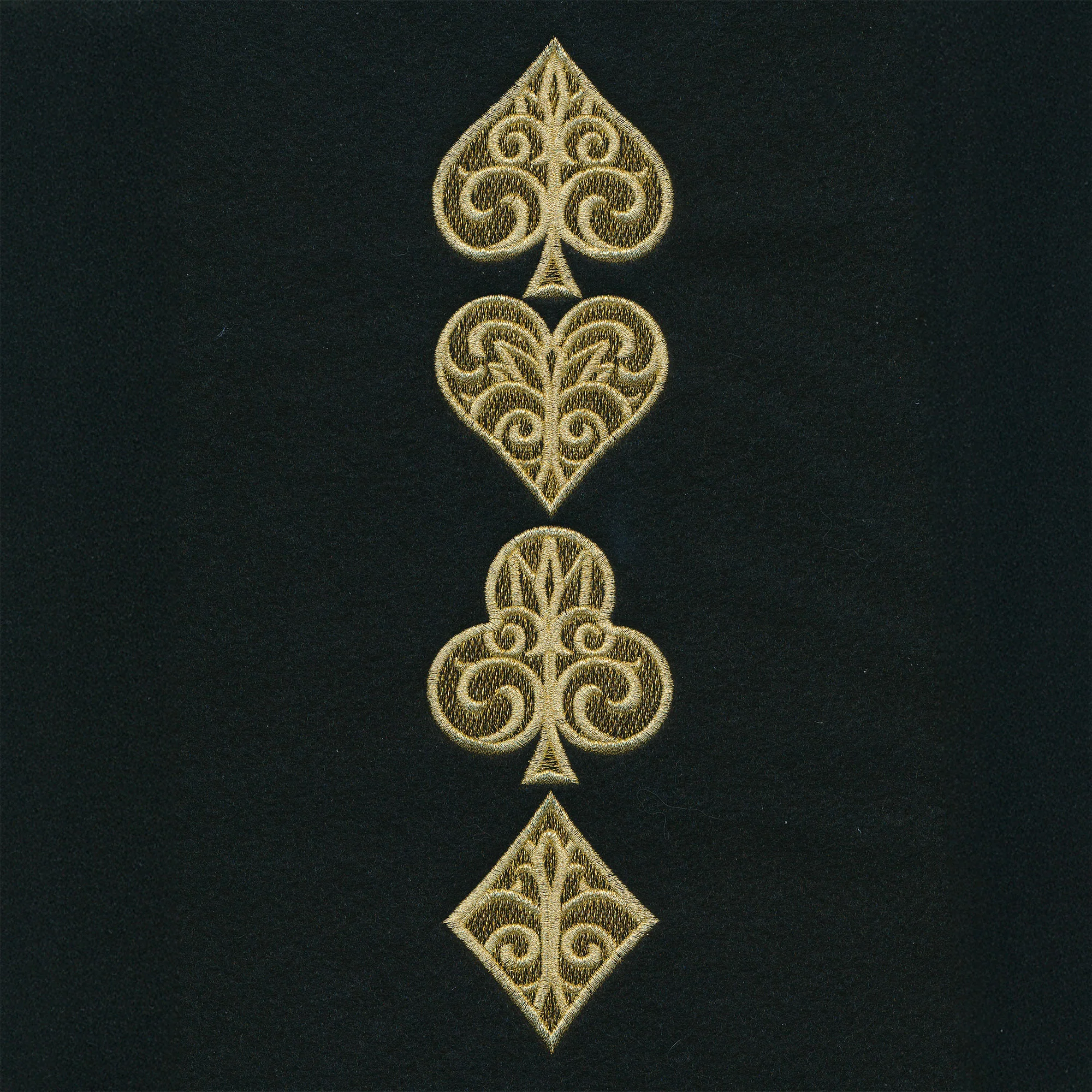 Gilded Card Suits - Vertical Border - Image 3