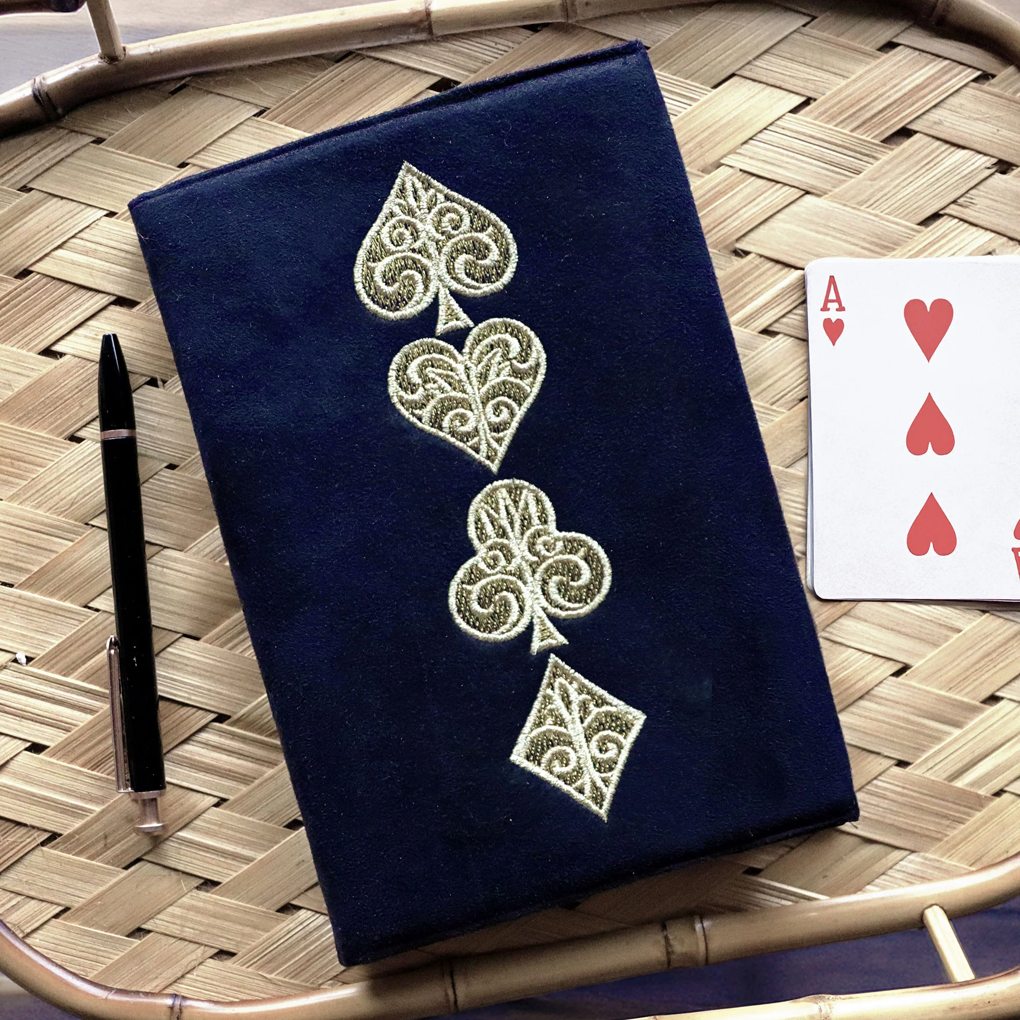Gilded Card Suits - Vertical Border - Image 8