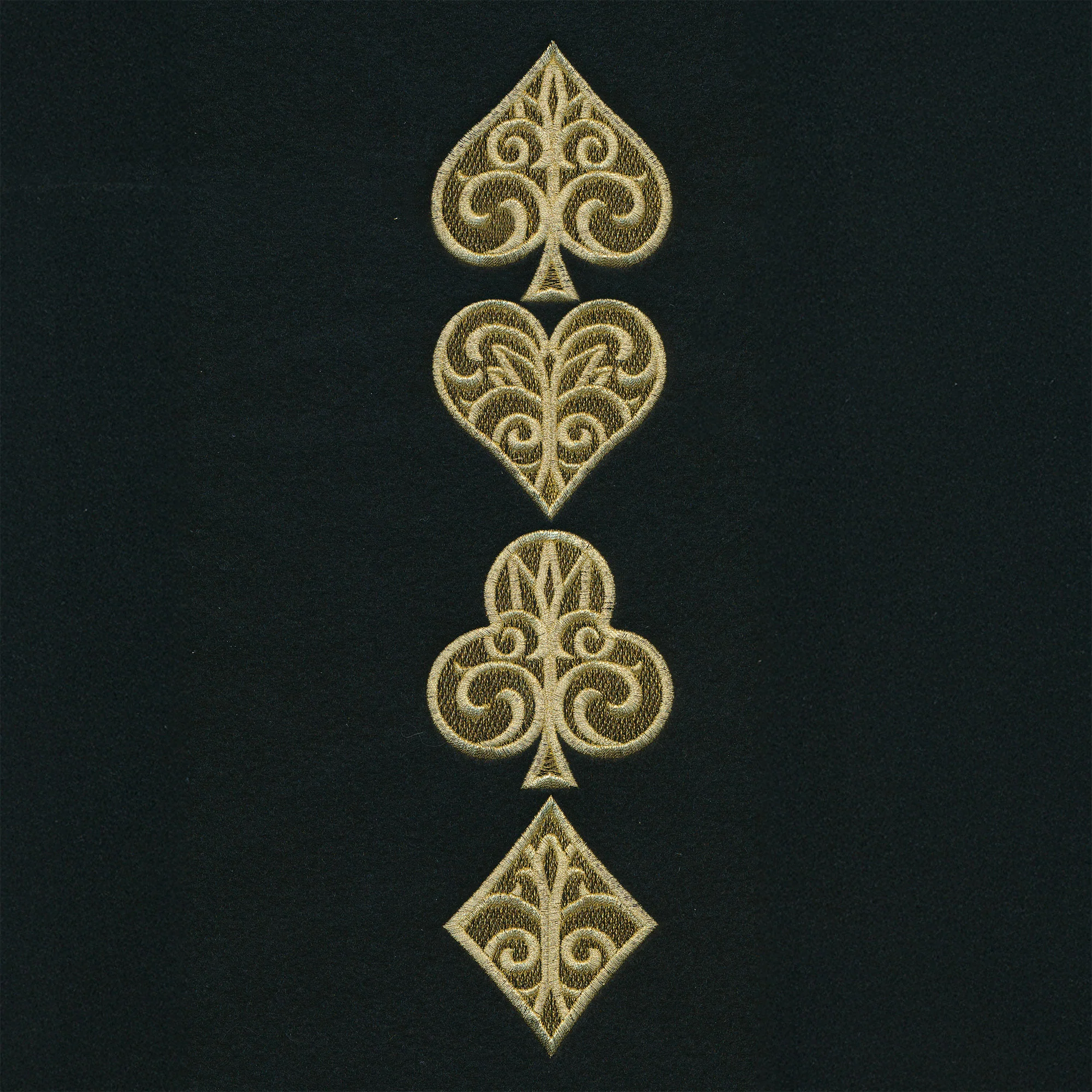Gilded Card Suits - Vertical Border - Image 9