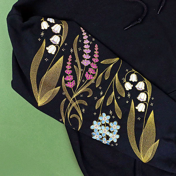 Gilded Floral Stems Design Pack - Image 12