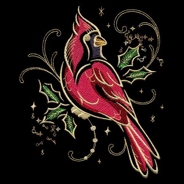Gilded Mirage Cardinal