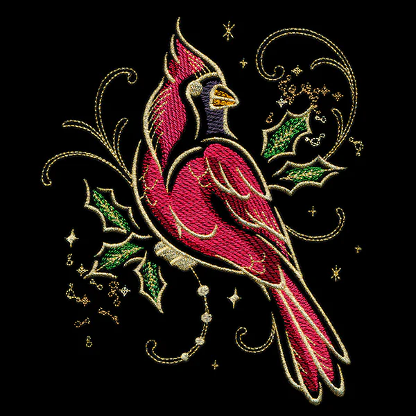 Gilded Mirage Cardinal - Image 2