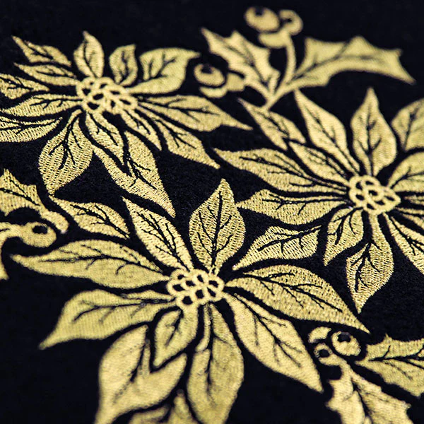 Gilded Poinsettias Bouquet - Image 6