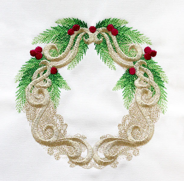 Gilded Yule - Wreath - Image 2