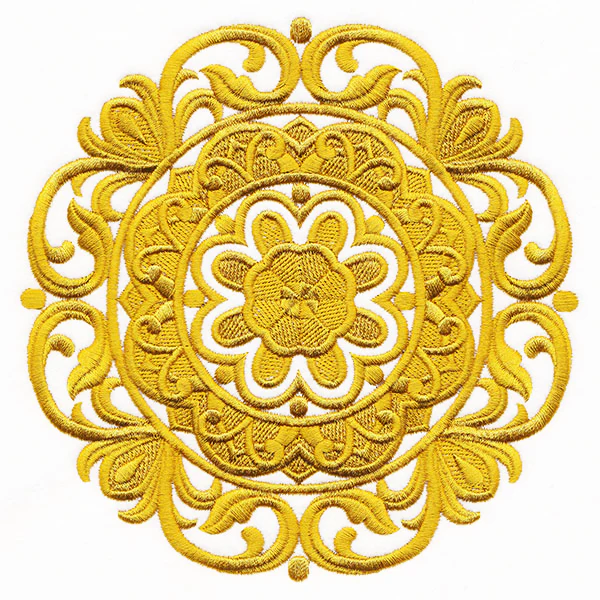 Gleaming Baroque Mandala