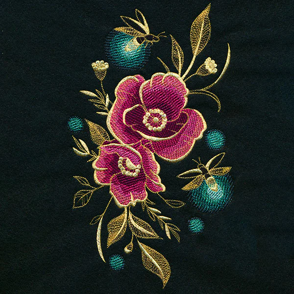 Glimmering Garden - Fireflies and Anemones