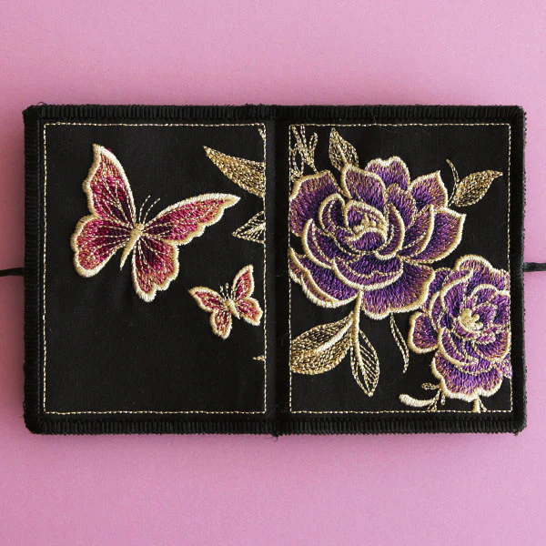 Glimmering Garden Needle Book (In-the-Hoop) - Image 2