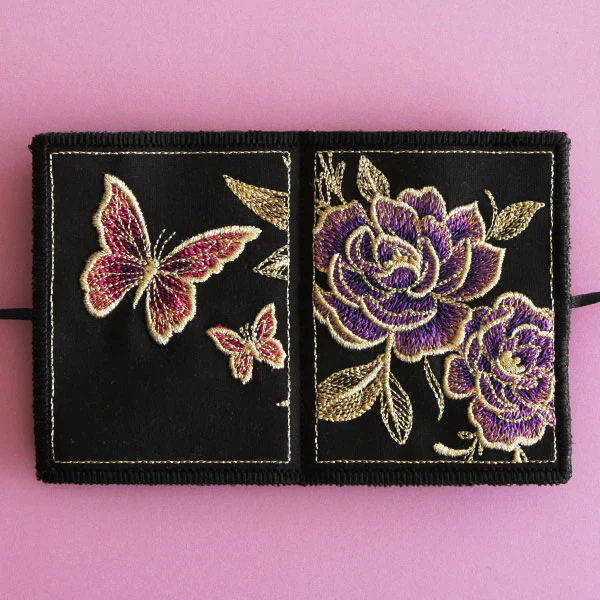 Glimmering Garden Needle Book (In-the-Hoop) - Image 8