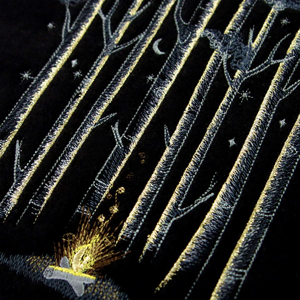 Glowing Midnight Forest - Image 4