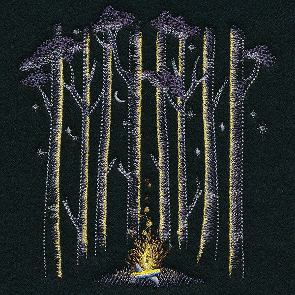 Glowing Midnight Forest - Image 5