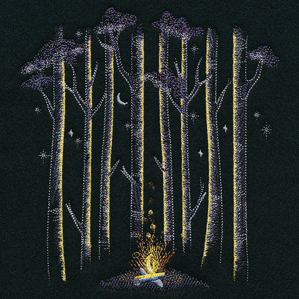 Glowing Midnight Forest - Image 7