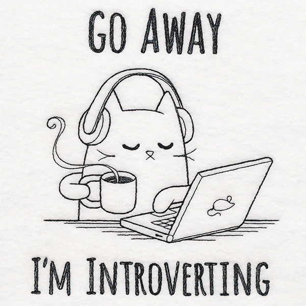Go Away I'm Introverting - Image 2