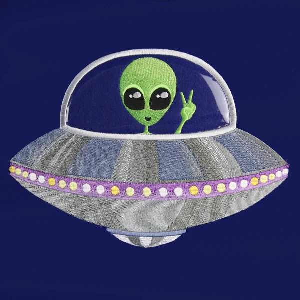 Greetings Earthling (Vinyl Applique) - Image 4