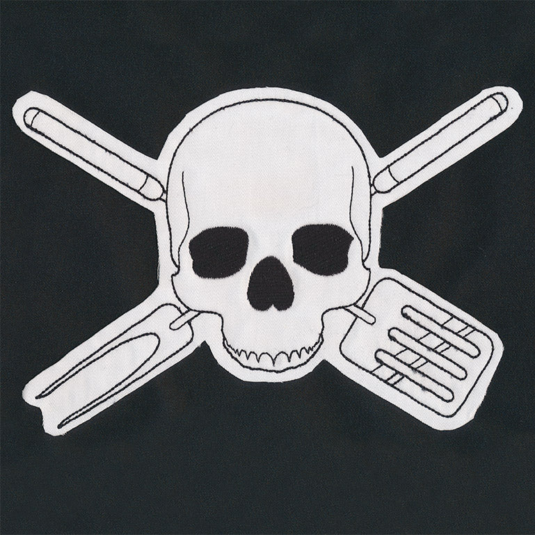Grill & Crossbones (Applique) - Image 2
