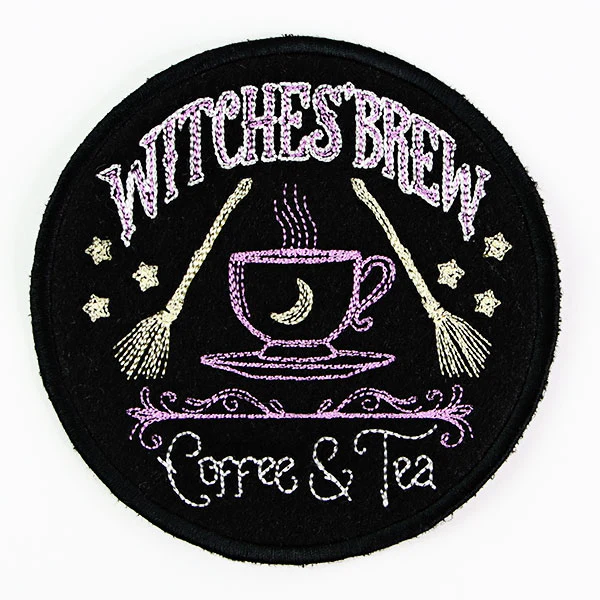 Halloween Coasters - Witches' Brew (In-the-Hoop) - Image 5