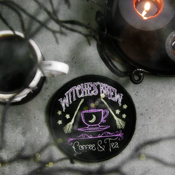 Halloween Coasters - Witches' Brew (In-the-Hoop) - Image 6