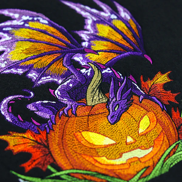 Halloween Jack o' Lantern Dragon - Image 2