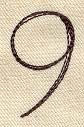Handwriting Number 9 - Image 2