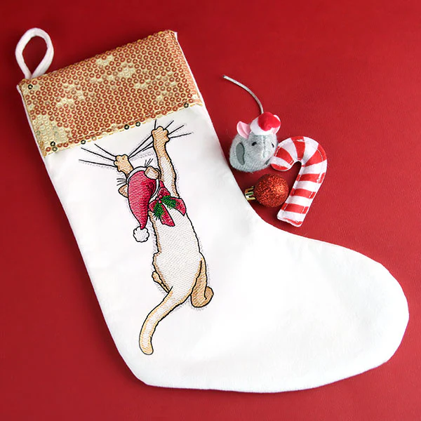 Hang in There Christmas Kitten - Image 2