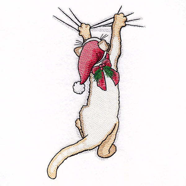 Hang in There Christmas Kitten - Image 5