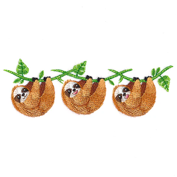 Hangin' Out Sloth Border - Image 7